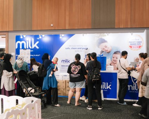 Baby expo booth pop up event