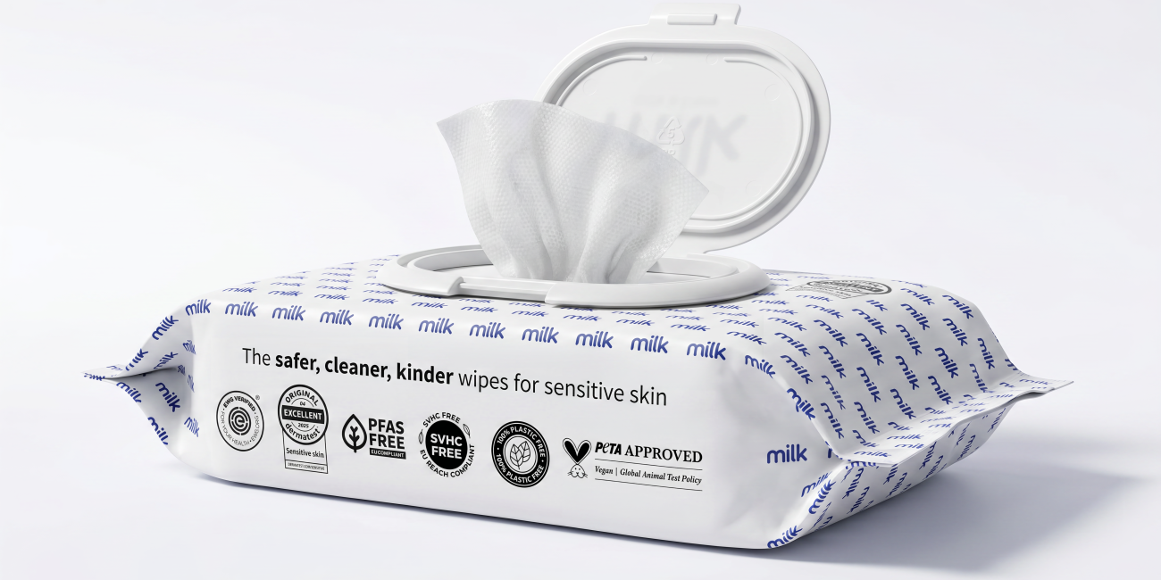 wipes opened top